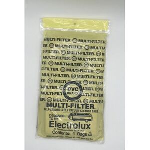 DVC Multi-Filter Vacuum Bags 4 Ply For Electrolux All Tank Models USA New Sealed